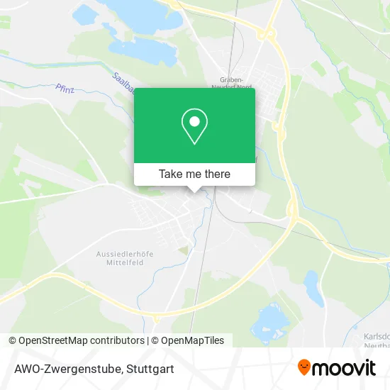 Карта AWO-Zwergenstube