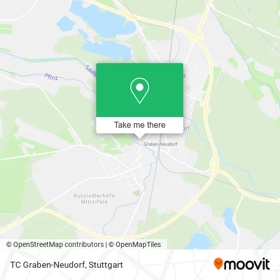 Карта TC Graben-Neudorf