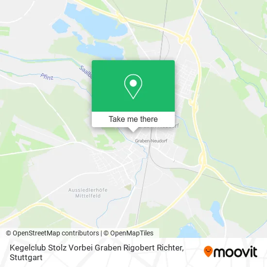 Карта Kegelclub Stolz Vorbei Graben Rigobert Richter