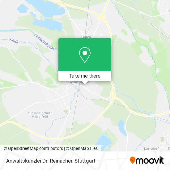 Карта Anwaltskanzlei Dr. Reinacher