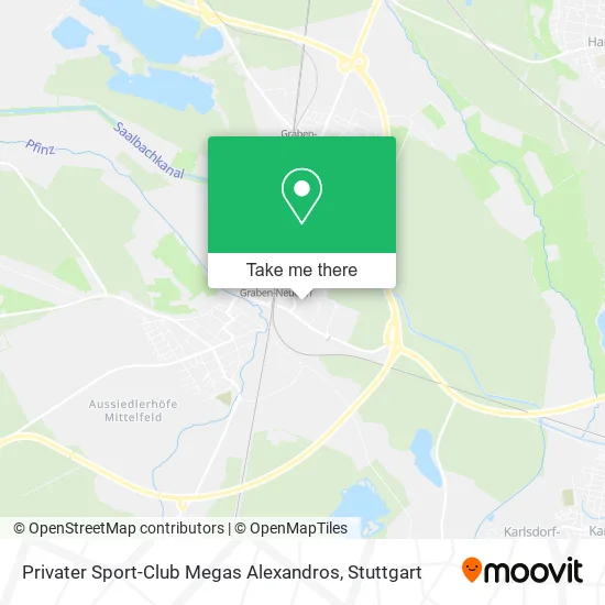 Карта Privater Sport-Club Megas Alexandros