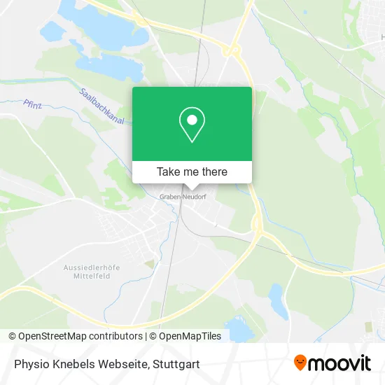Карта Physio Knebels Webseite