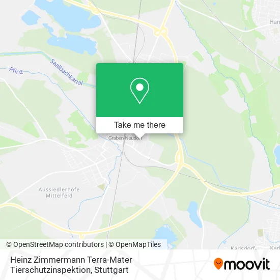 Карта Heinz Zimmermann Terra-Mater Tierschutzinspektion