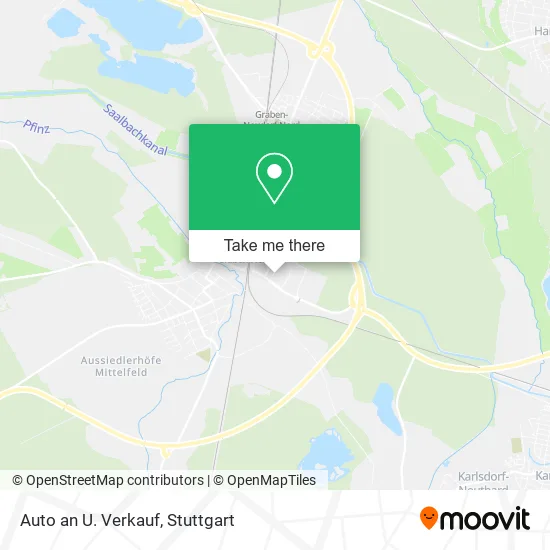 Карта Auto an U. Verkauf