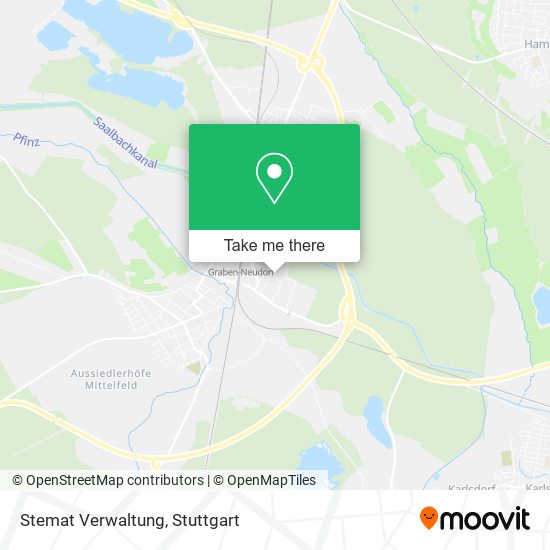 Stemat Verwaltung map