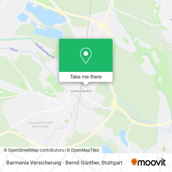 Карта Barmenia Versicherung - Bernd Günther