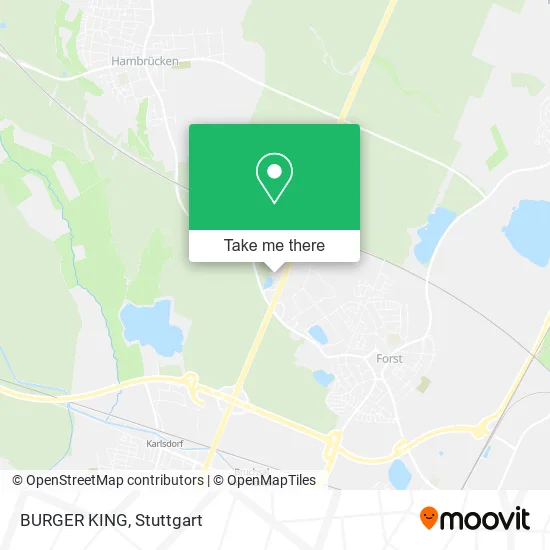 Карта BURGER KING