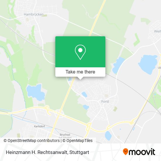 Heinzmann H. Rechtsanwalt map