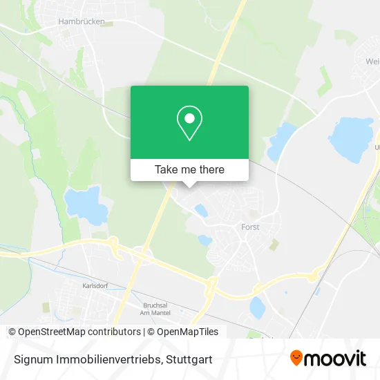 Карта Signum Immobilienvertriebs