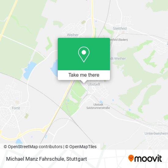 Карта Michael Manz Fahrschule