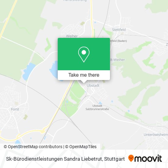 Sk-Bürodienstleistungen Sandra Liebetrut map