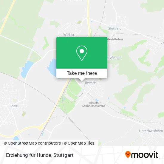 Карта Erziehung für Hunde