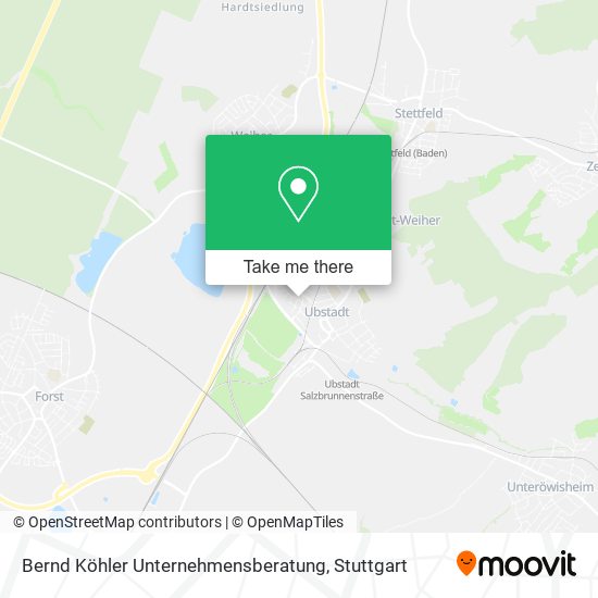 Bernd Köhler Unternehmensberatung map