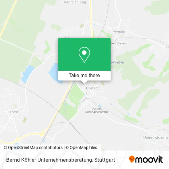 Карта Bernd Köhler Unternehmensberatung