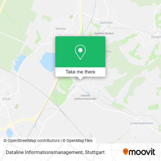Dataline Informationsmanagement map