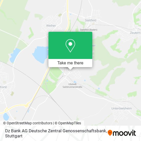 Dz Bank AG Deutsche Zentral Genossenschaftsbank map