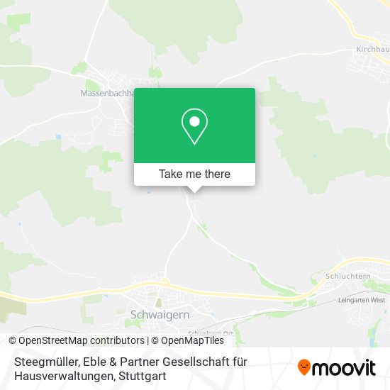 Steegmüller, Eble & Partner Gesellschaft für Hausverwaltungen map