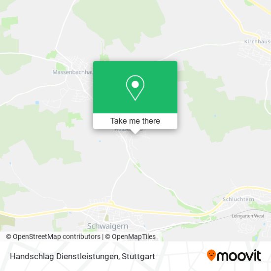 Handschlag Dienstleistungen map