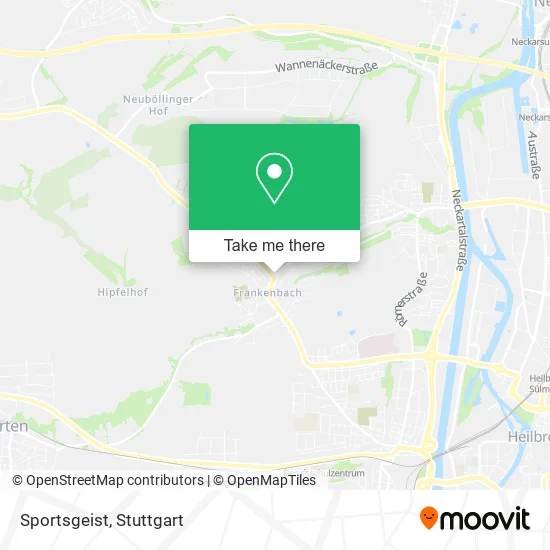 Sportsgeist map