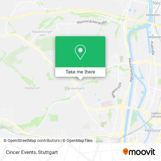 Карта Cincer Events