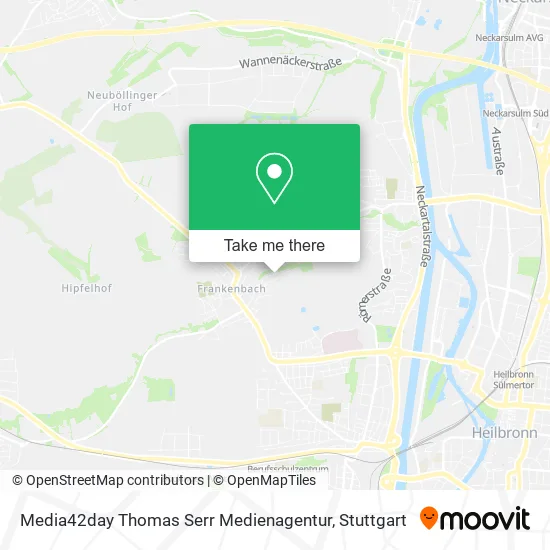 Карта Media42day Thomas Serr Medienagentur