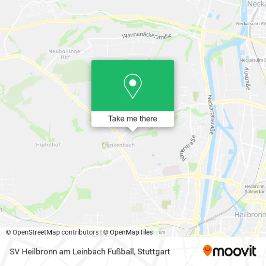 Карта SV Heilbronn am Leinbach Fußball
