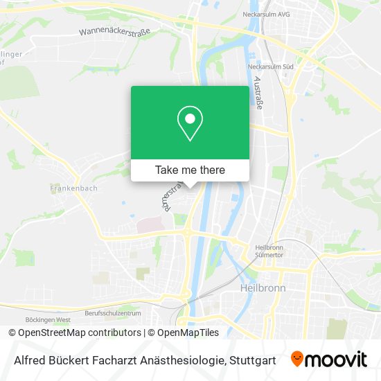 Alfred Bückert Facharzt Anästhesiologie map