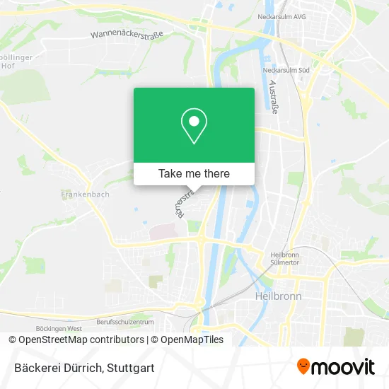 Карта Bäckerei Dürrich