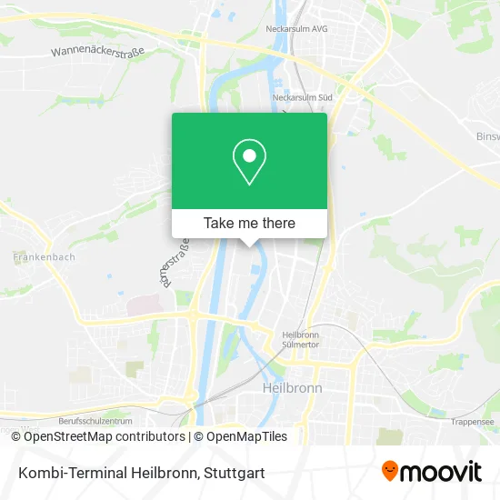 Карта Kombi-Terminal Heilbronn