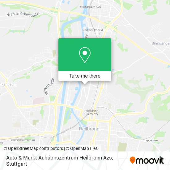 Auto & Markt Auktionszentrum Heilbronn Azs map