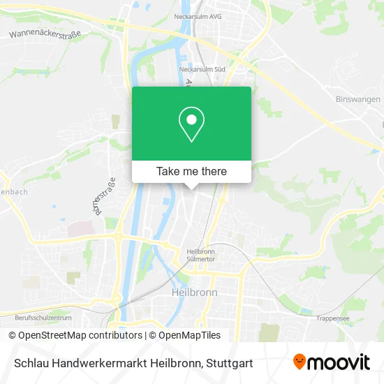 Карта Schlau Handwerkermarkt Heilbronn