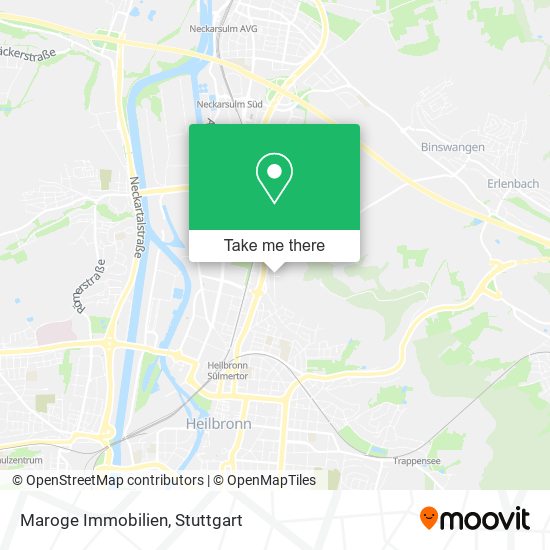 Maroge Immobilien map