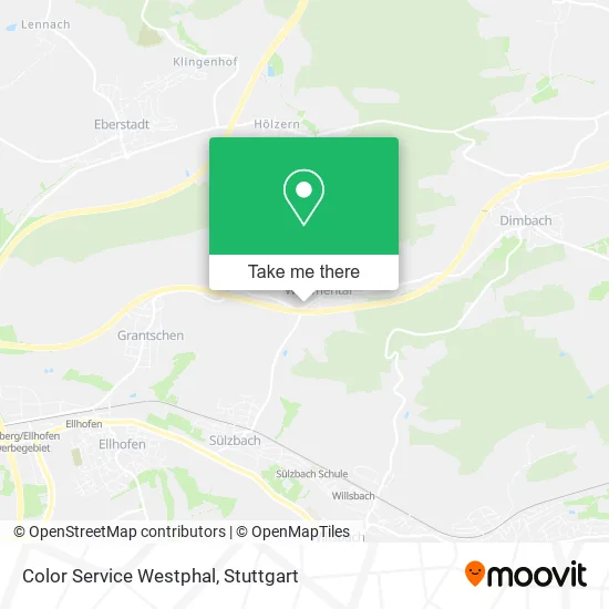 Карта Color Service Westphal
