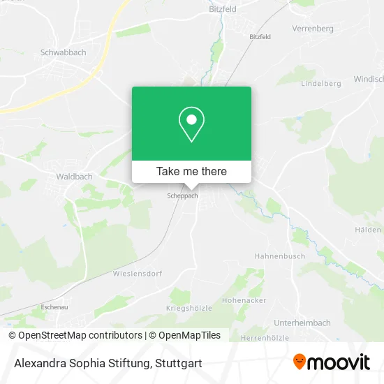 Карта Alexandra Sophia Stiftung