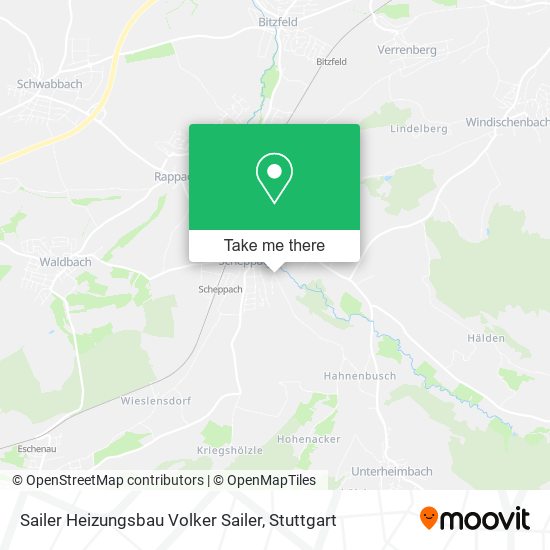 Sailer Heizungsbau Volker Sailer map