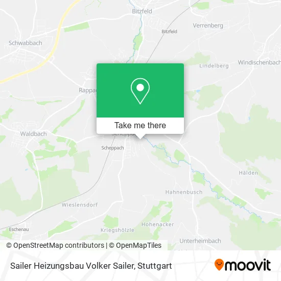 Карта Sailer Heizungsbau Volker Sailer