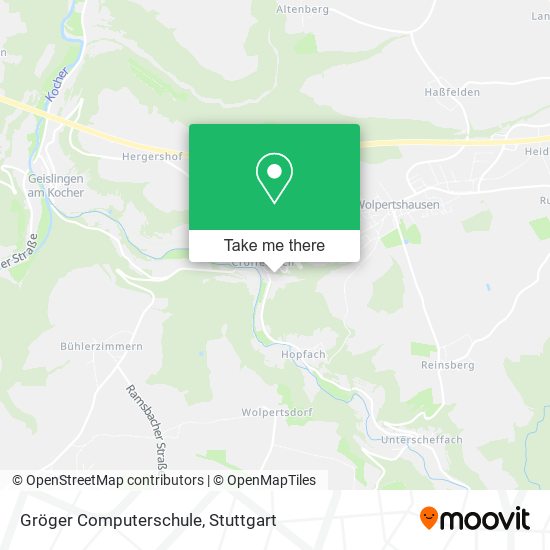 Gröger Computerschule map