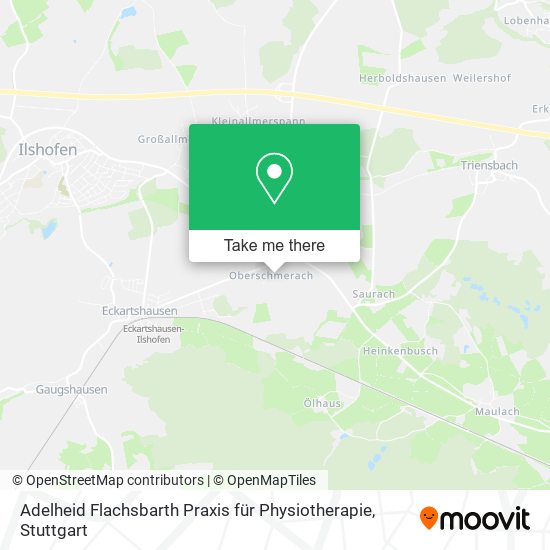 Adelheid Flachsbarth Praxis für Physiotherapie map