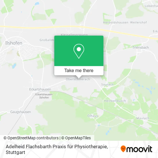 Карта Adelheid Flachsbarth Praxis für Physiotherapie
