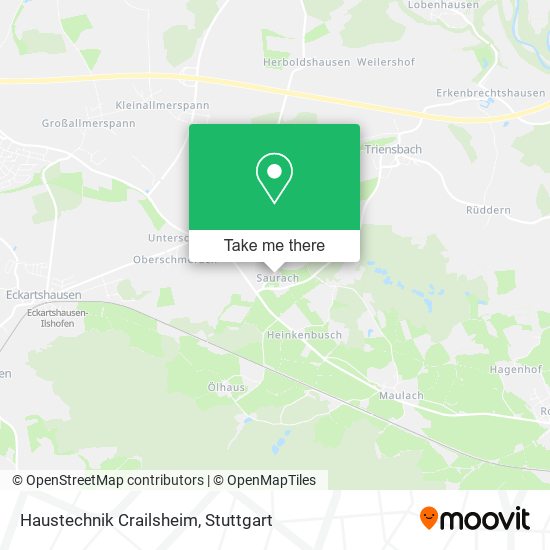 Карта Haustechnik Crailsheim