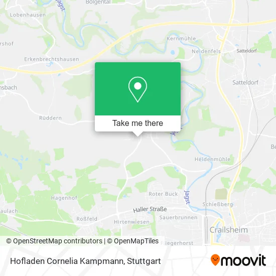 Карта Hofladen Cornelia Kampmann