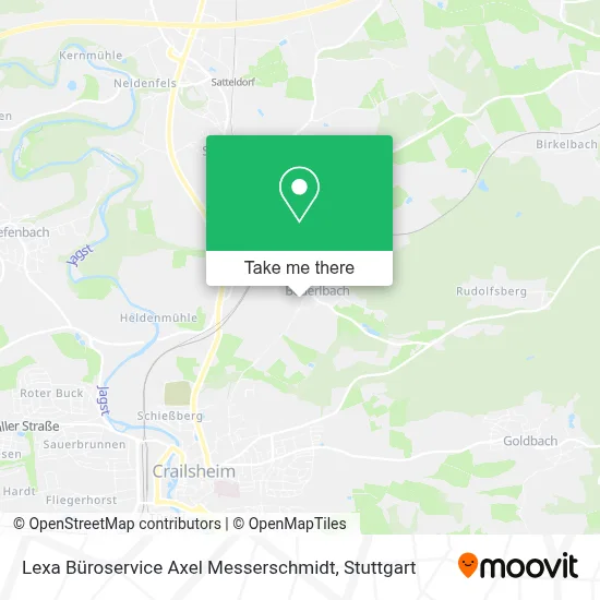 Lexa Büroservice Axel Messerschmidt map