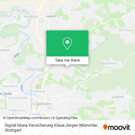 Карта Signal Iduna Versicherung Klaus-Jürgen Mümmler