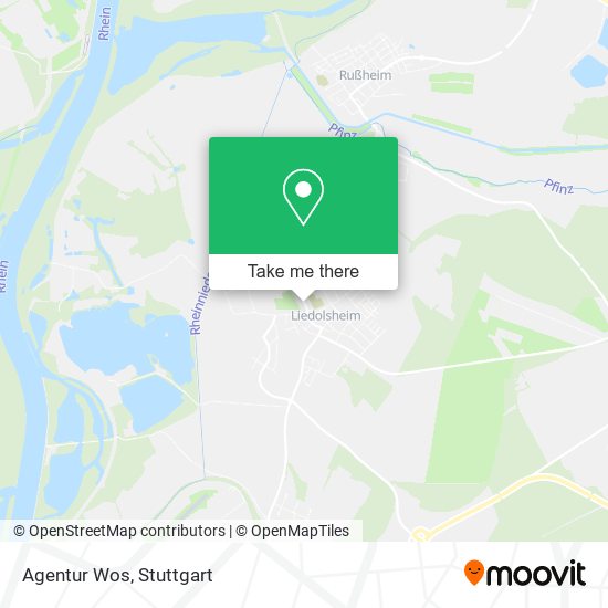 Agentur Wos map