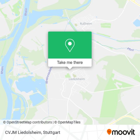 Карта CVJM Liedolsheim