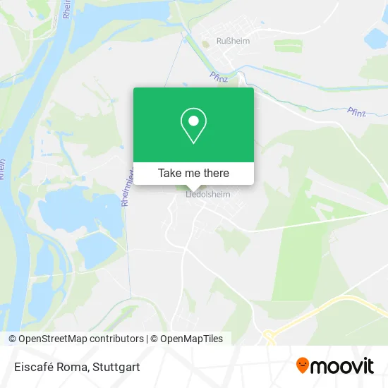 Карта Eiscafé Roma