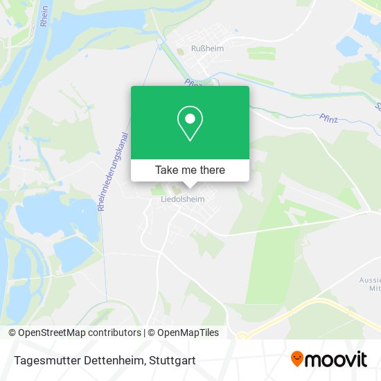Карта Tagesmutter Dettenheim