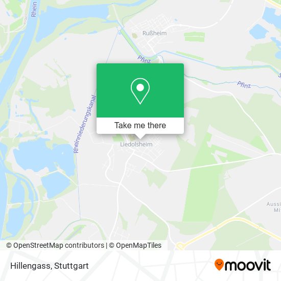 Карта Hillengass