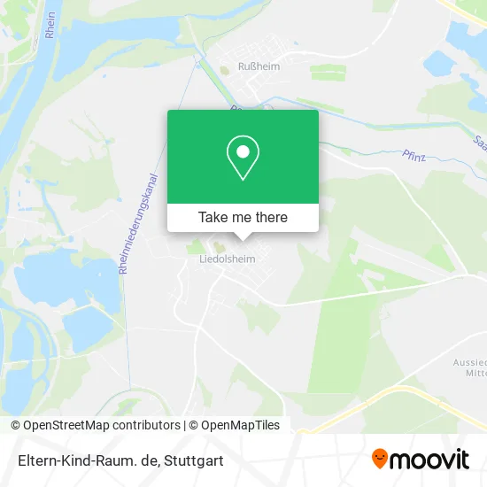 Карта Eltern-Kind-Raum. de