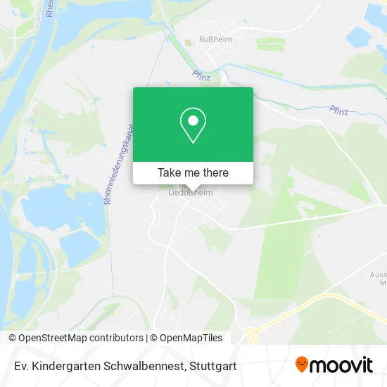 Карта Ev. Kindergarten Schwalbennest
